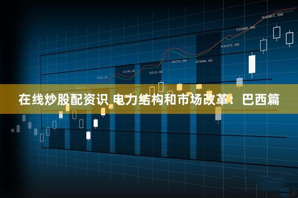 在线炒股配资识 电力结构和市场改革：巴西篇